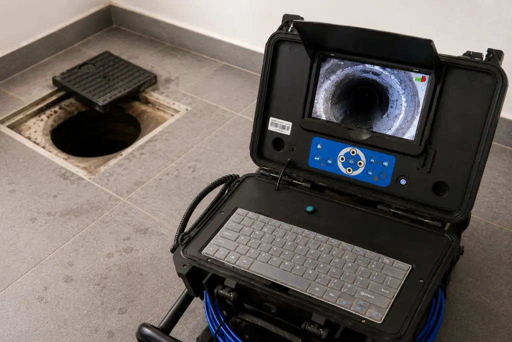 Inspección con cámaras de AJ Plumber 24H en Tenerife